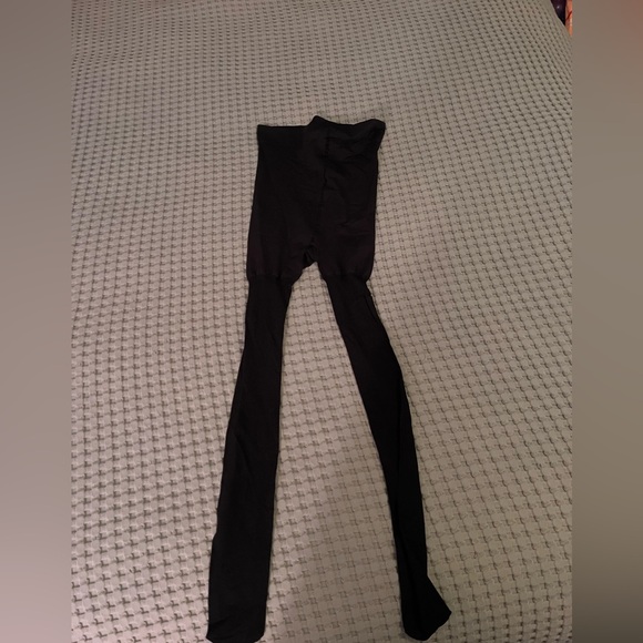 Joy spun black tights, size large, NWOT, never worn - Picture 1 of 4